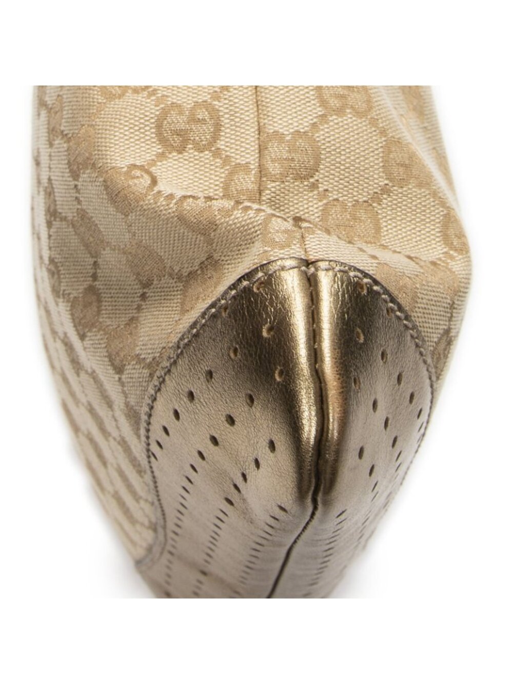Gucci Web Media Messenger Beige Blanc's GG Canvas - Picture 7 of 10